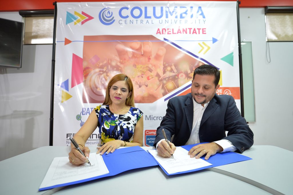 Columbia realiza alianza con Fortinet